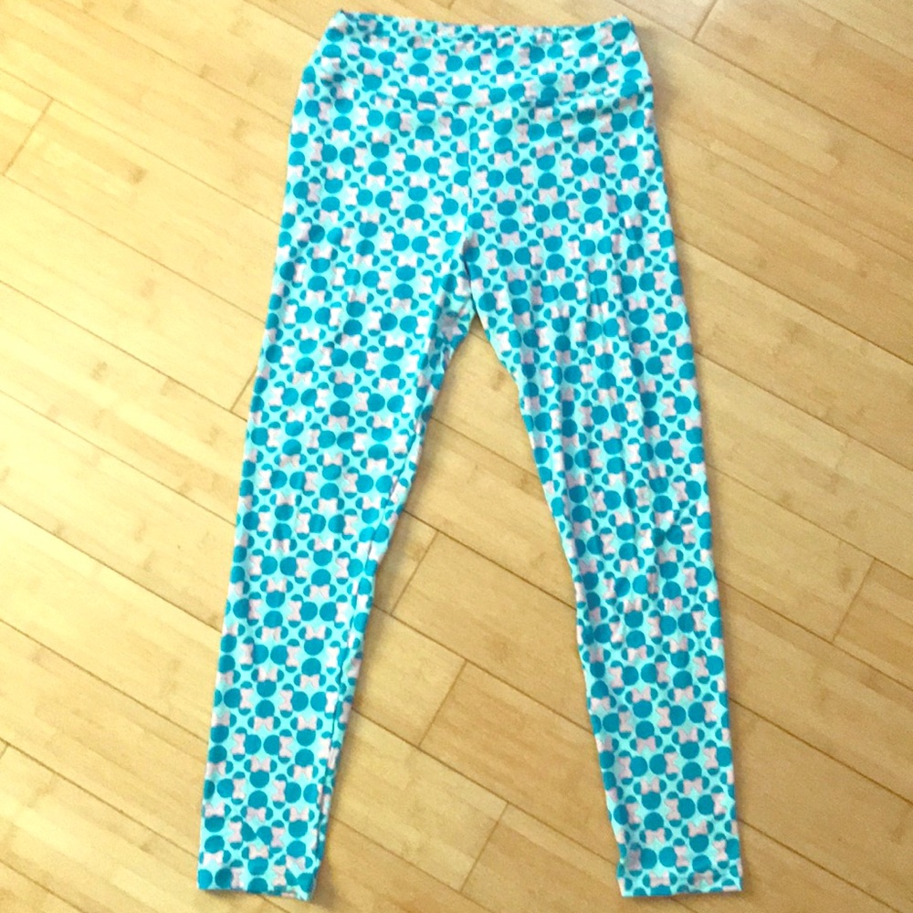 Lularoe OS Disney Minnie Mouse leggings